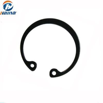 DIN472 Carbon Steel Black Retaining Rings Internal Circlips for Bores