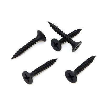 Black Gray Phosphorus Collated Coarse Thread Wood Screws