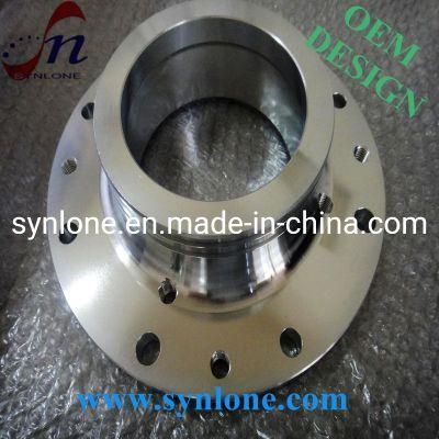 White Zinc Plated Steel Flangefor Machine Parts