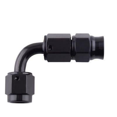 An3 Aluminum 90 Degree Swivel PTFE Hose End Fitting Adapter