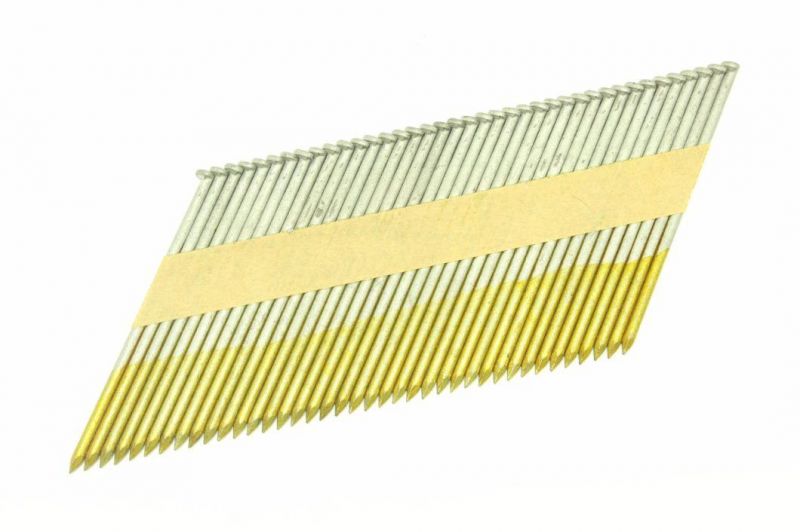 34 Degree Hot DIP Galvanized Paper Strip Framing Nails
