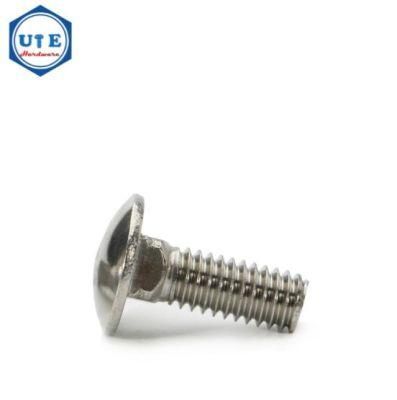Stainless Steel Bolt for DIN603/ANSI/ASME B 18.5 Standard of The Mushroom with Square Neck Carriage Bolt