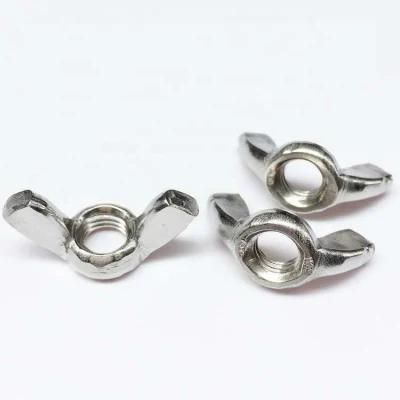 China Wholesale Price Stainless Steel 304/316 Wing Nut DIN315