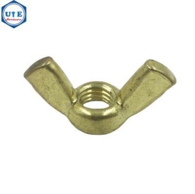 DIN315 M3 M4 M6 M8 Custom Galvanized Wing Nut Titanium Plastic Wing Nut Brass Wing Nut