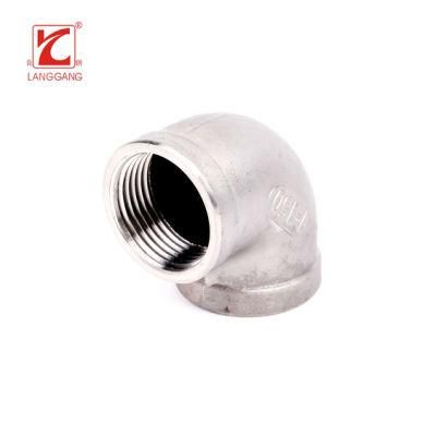 90 Degree Female Thread Elbow 1/2&prime; &prime; Stainless Steel Pipe Fitting