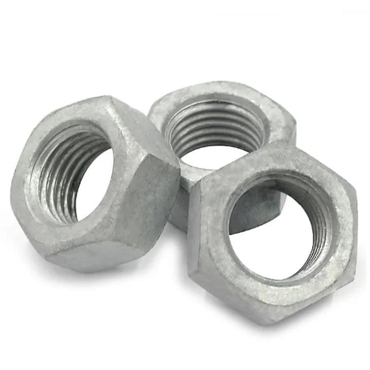 ASTM A194 Heavy Hex Nut Grade 2h for HDG A325 Bolt