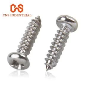 DIN 7981 Pan Head Pozi Drive Type Ab Thread Stainless Steel Self Tapping Head Screw