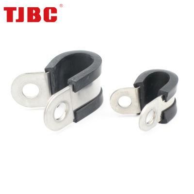 Fastener EPDM Rubber Lined P Clip Water