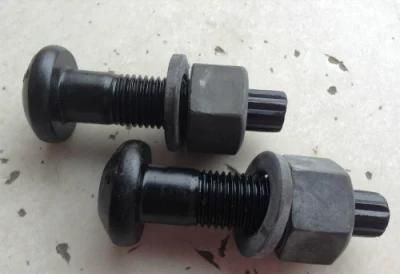 Black - Carbon Steel-ASTM-3/4&quot; -A490tc - Tc Bolt-Tension Control Bolt