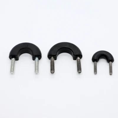 Low Friction Rubber Anti-Chafe Anti-Vibration Rubber Lined U-Bolt and Pad