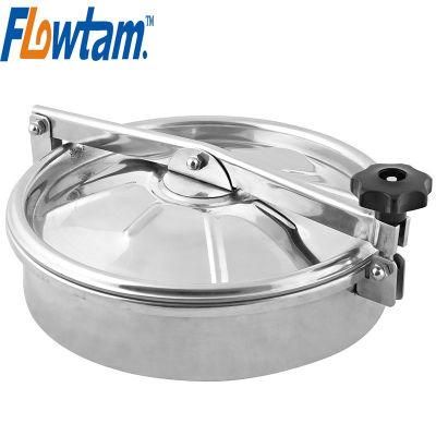 Sanitary Tank Circular Type 300mm Manhole Cover Without Pressure