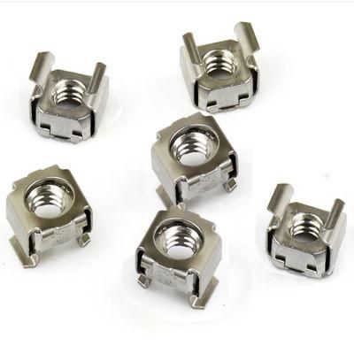 M4 M6 Spring Sheet Metal Cage Clip Square Speed Cage Nut