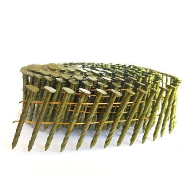 15 Degree 0.083&quot; X 1-1/2&quot; Screw Shank Coil Nails