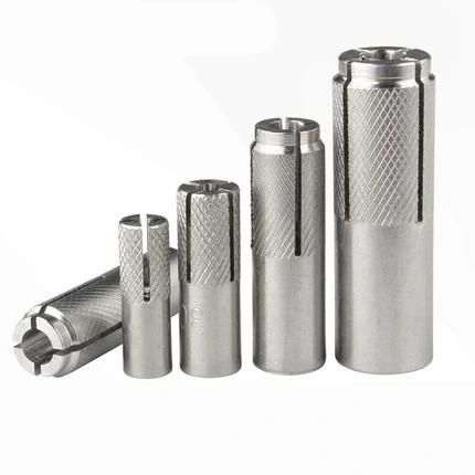 Stainless Steel 304/316 Drop in Anchors with Half Knurling