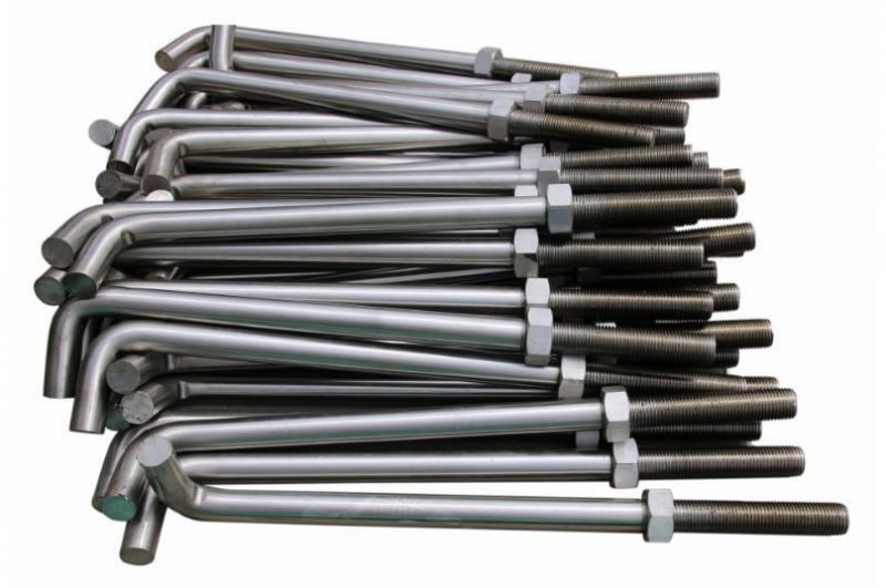 Concrete Heat Treatment Anchor Bolt Stainless Steel L-Shaped Wedge Expansion Anchor Bolt