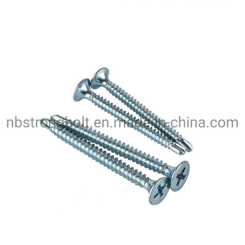 C1022 Phil Drive Bugle Head Self Drilling Screw Bsd #2 Drill Zinc Plated