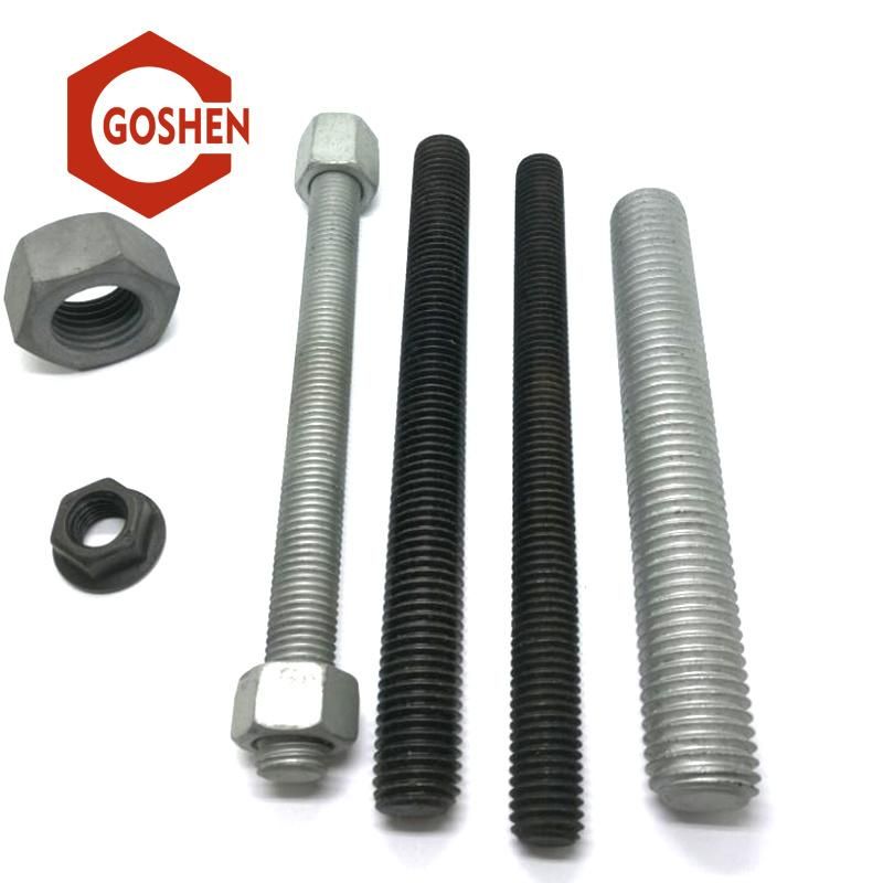 High Quality ASTM a 193 B7 Stud Bolt and 2h Nut