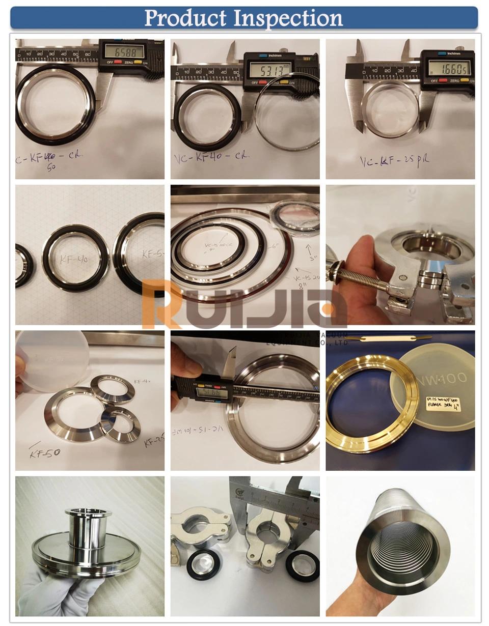 Stainless Steel ISO-Kf Vacuum Tee