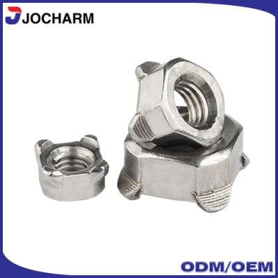 DIN928 Standard Stainless Steel SUS304 Square Welding Nut