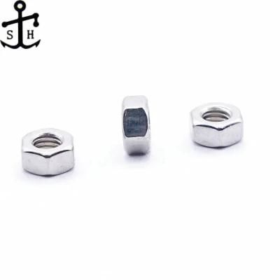 as 1112.1 ISO SUS304 Stainless Steel Ss Metric Hexagon Nuts