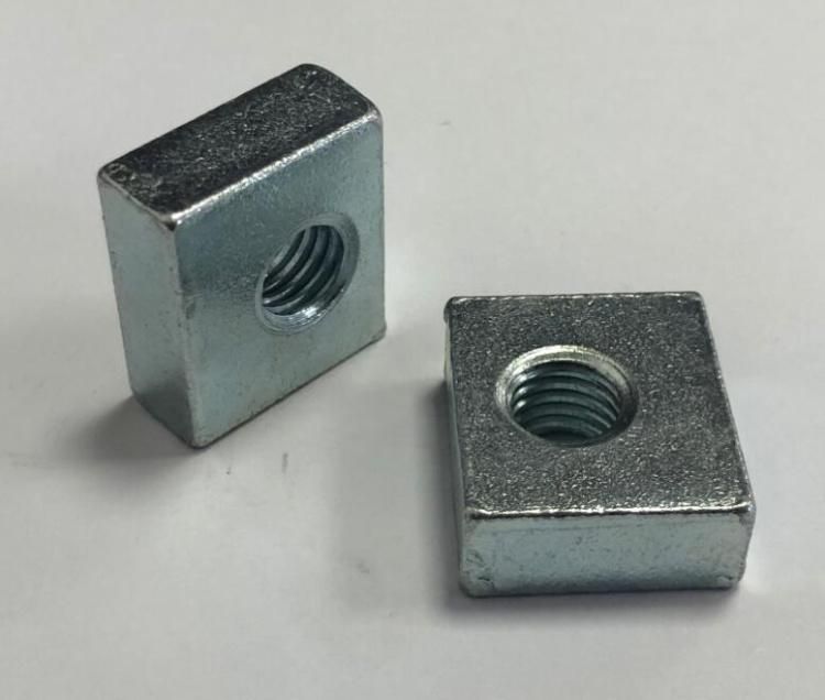 Eccentric Square Nut Nut Zinc Plated