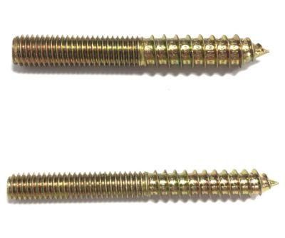 Metal-Wood Double Head Threaded Screws