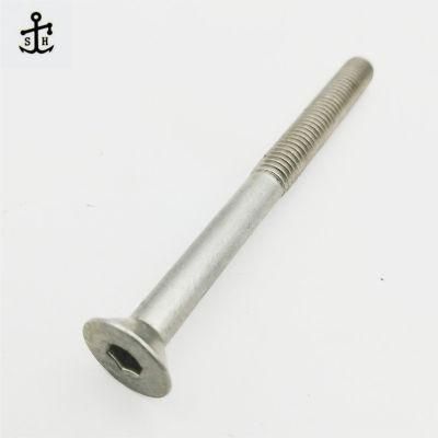 SUS304 Hexagonal Socket Machine Screw with Half Thread Made in China