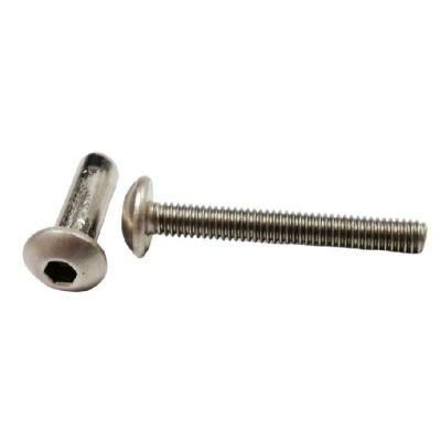 Chicago Stainless Steel Button Head Allen Hex Socket Pan Screw