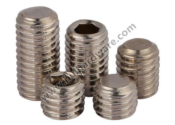 DIN916 304 Stainless Steel Hex Socket Headless Set Screw