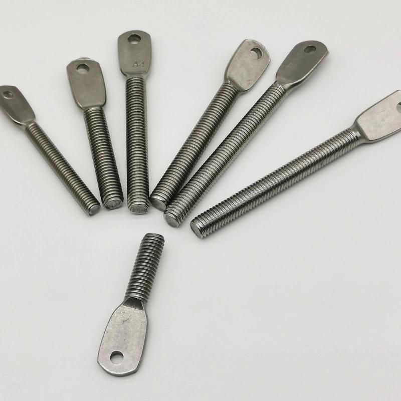 China Supplier M5-M24 Stainless Steel SS304 /316 Flat Head Bolt
