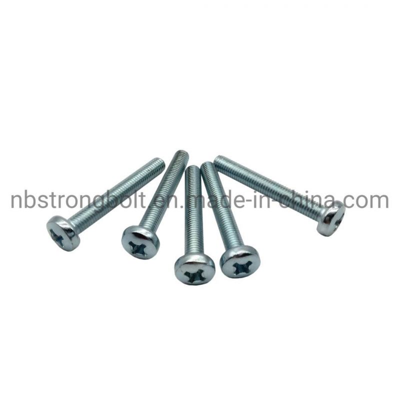 Pz Machine Screw with DIN7985 Zp