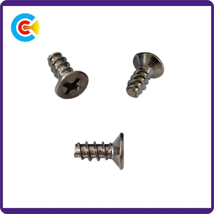 Fasteners Phillips/Cross Countersunk Head Self-Tapping Screws Csk Screw 1m Screws