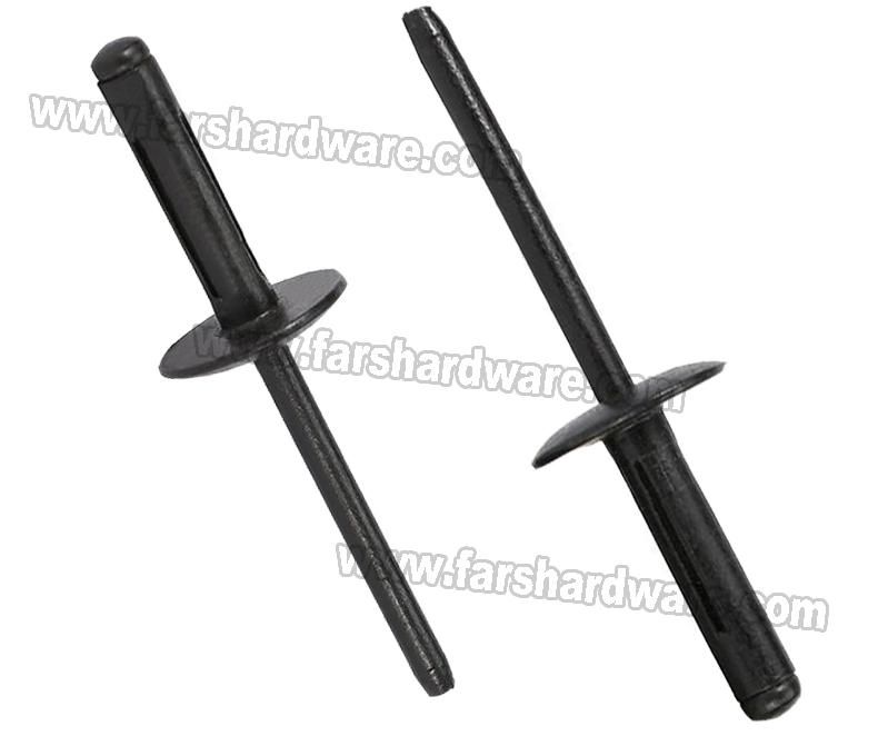 Colored Large Flange Aluminum Stainless Steel Blind Pop Rivet