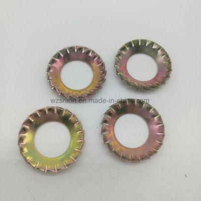 Countersunk Serrated External Toothed Lock Washers V Type