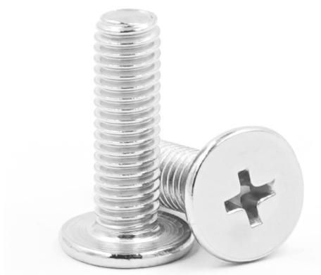 Machine Screw Countersunk Head Cross Recessed Machine Screw SS304 316 254smo 309S 310S