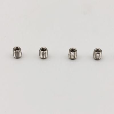 Small Set Nylon Hex Socket Screws Phillips Plastic Point Pointed Grub Screw