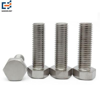 Ti Gr2 Hexagonal Bolts and Nuts 1/2&quot; 1/4&quot; Hex Head Bolt