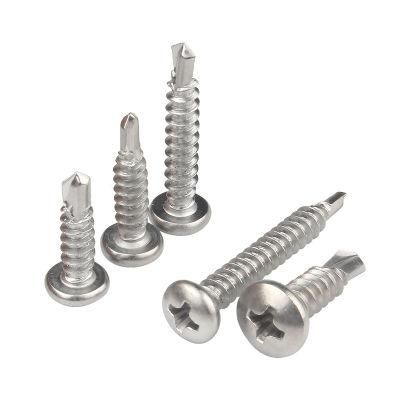 Mixed Stowage Stainless Steel 410 Round Head Self Drilling Screw for Amazon Seller