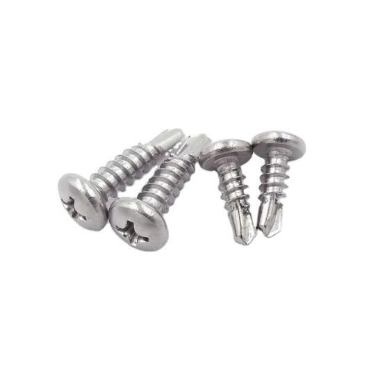 C-1022 Phil Pan Head Self Drilling Screw - Harden Zinc Plated