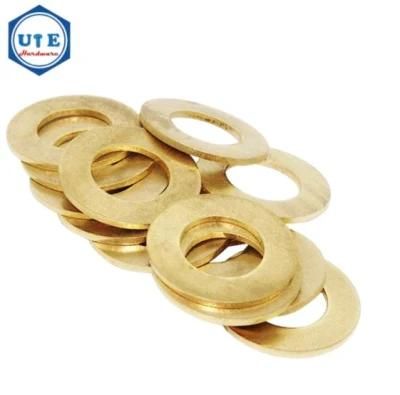 Wholesales Brass Metal Flat Washer High Quality for DIN9021/DIN125A for M5 M6 M8 M10