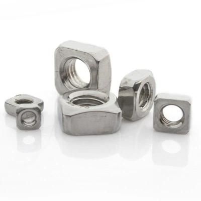 DIN557 Stainless Steel 304 Metric Square Nuts M3 M4 M5 M6 M8 M10