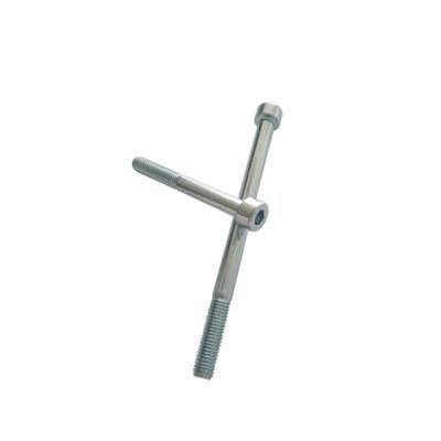 Hexagon Head Cap Screw DIN912 Class 8.8 with White Zinc Plated Cr3+