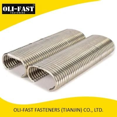 Galvanized Industrial Hog Ring/516g100 16gauge C Hog Ring Nail