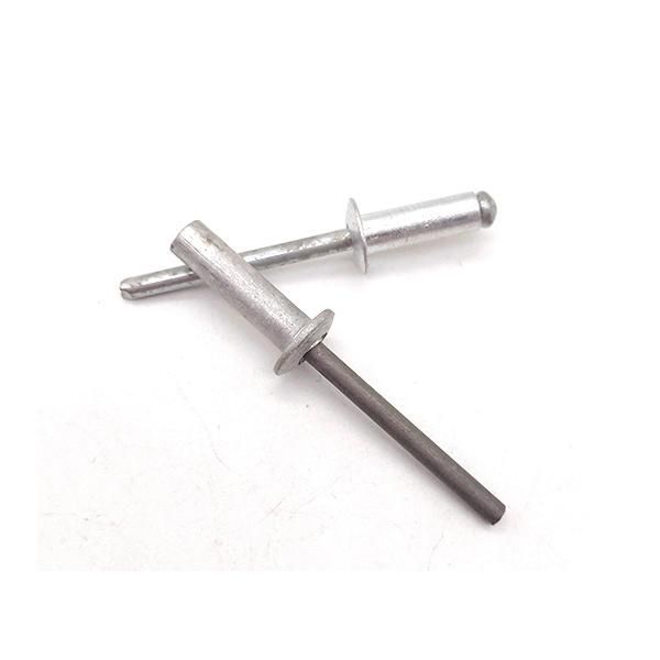 Flat Head Red Paint Peel Type Blind Rivet with ISO
