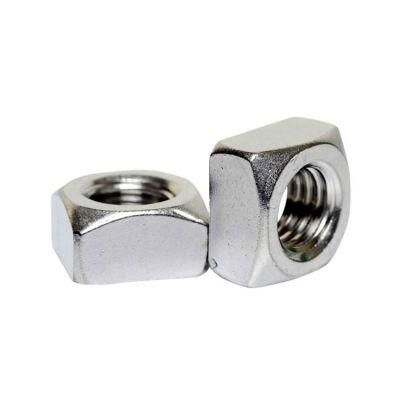 DIN557 Stainless Steel 304 Metric Square Nuts M3 M4 M5 M6 M8 M10 Square Thread Nut for Aluminum Profile