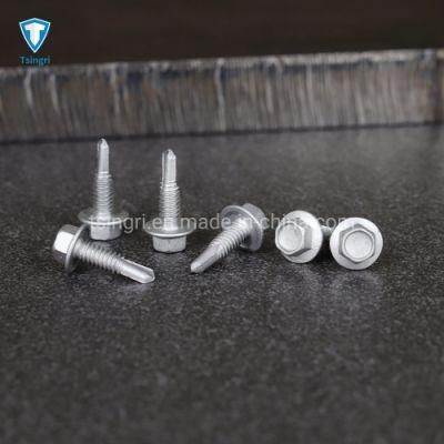Hex Indented Washer Flanged Self Drilling Roofing Screws Light Steel Keel Stitching Screws