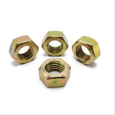 Factory Cheap Price M3 to M100 Carbon Steel DIN934 ISO 4032 Hex Nut Hexagon Nuts, Metric Threads