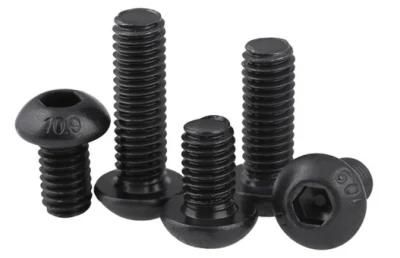 Grade 10.9 ISO7380 ISO7380-2 Hexagon Socket Button Head Screw