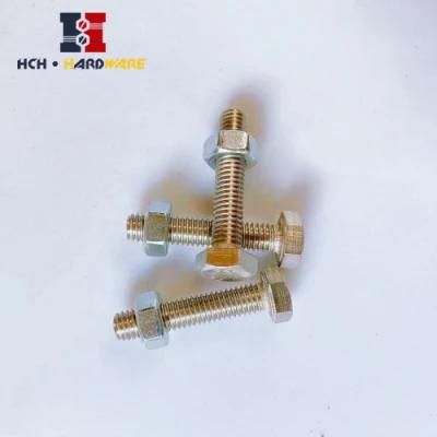 High Strength Stainless Steel 18-8 Galvanized Carriage Hex Bolt