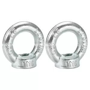 High Quality High Polished Stainless Steel 304/316 DIN582 Lifting Metric Eye Nut